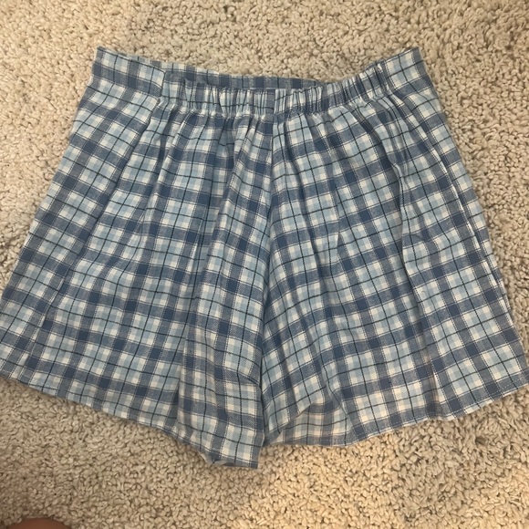 Blue Plaid Skort - Picture 4 of 5